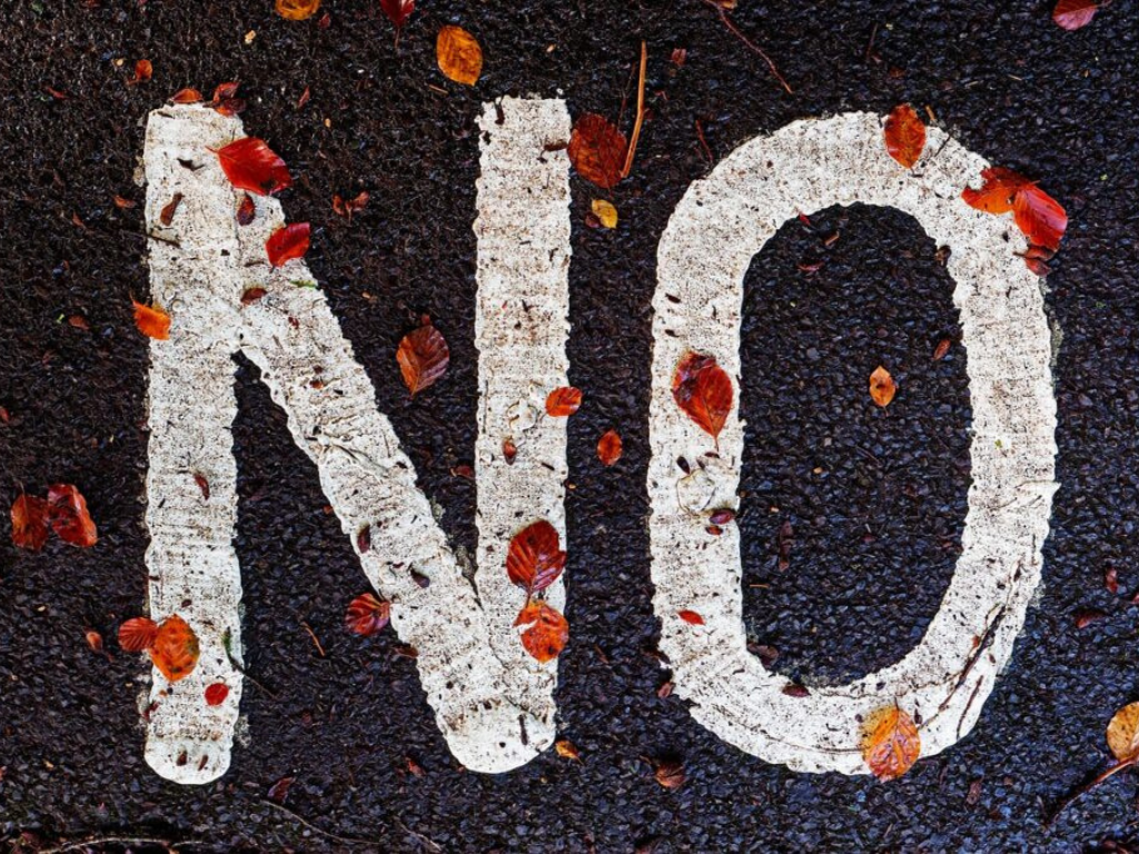 Why is it important to say no?