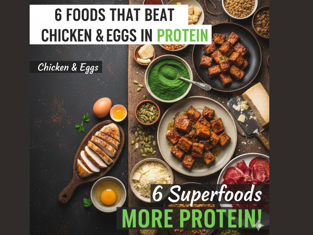 6 Foods That Pack More Protein Than Chicken and Eggs